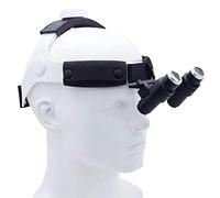 Loupes dentaires jumelles à grossissement élevé pour chirurgie médicale, optique 5.0x avec bandeau pour ophtalmologie et microchirurgie