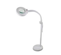 Loupes, Loupe Avec Lampe Sur Pied, Lampe De Table Réglable À 360 °, Rotation De La Lampe, Très Haute Clarté, Légère, Facile À Contrôler, Lecture 8X Pour La Dégénérescence Maculaire, Faible Visibilité