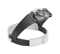 Loupes serre-tête, 1,5 x à 10 x, mains libres, lumière LED, pour la lecture, la réparation électronique et l'artisanat