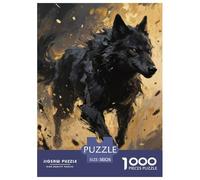 LoupPuzzle Adulte 1000 Piècesanimaux Contes Magiques, Adultes/Enfants, Illustration Originale, Puzzle Qualité Supérieure, Détente 38x26cm/1000pcs