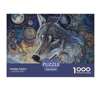 LoupPuzzle The Art of Colour: We are Better at Home - Cool LoupPicture 1000 Pieces, Full Colour Series, Perfectly Matching Pieces, for Adults and Children from 12 Years 70x50cm/1000pcs