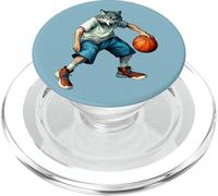 Loups basketball loup PopSockets PopGrip pour MagSafe
