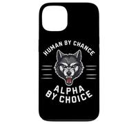 Loups Loups, Humains par Hasard, Alpha par Choix Coque pour iPhone 13
