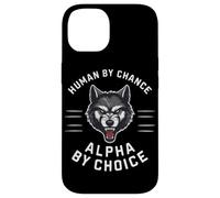 Loups Loups, Humains par Hasard, Alpha par Choix Coque pour iPhone 14