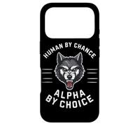 Loups Loups, Humains par Hasard, Alpha par Choix Coque pour iPhone 17 Pro