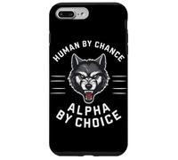 Loups Loups, Humains par Hasard, Alpha par Choix Coque pour iPhone 7 Plus/8 Plus