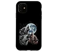 Loups maudits Lune Hurlant drôle Loup Meme Parodie Homme Femme Enfant Coque pour iPhone 11