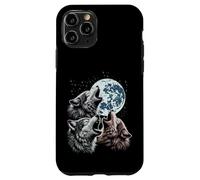 Loups maudits Lune Hurlant drôle Loup Meme Parodie Homme Femme Enfant Coque pour iPhone 11 Pro