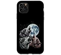 Loups maudits Lune Hurlant drôle Loup Meme Parodie Homme Femme Enfant Coque pour iPhone 11 Pro Max