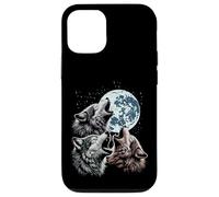 Loups maudits Lune Hurlant drôle Loup Meme Parodie Homme Femme Enfant Coque pour iPhone 12/12 Pro