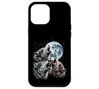 Loups maudits Lune Hurlant drôle Loup Meme Parodie Homme Femme Enfant Coque pour iPhone 12 Pro Max