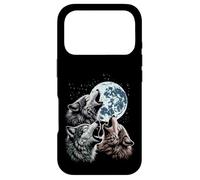 Loups maudits Lune Hurlant drôle Loup Meme Parodie Homme Femme Enfant Coque pour iPhone 17 Pro
