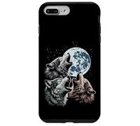 Loups maudits Lune Hurlant drôle Loup Meme Parodie Homme Femme Enfant Coque pour iPhone 7 Plus/8 Plus