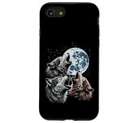 Loups maudits Lune Hurlant drôle Loup Meme Parodie Homme Femme Enfant Coque pour iPhone SE (2020) / 7/8