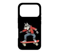 Loups Skateboarder/Skater Wolf Coque pour iPhone 17 Pro