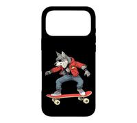 Loups Skateboarder/Skater Wolf Coque pour iPhone 17 Pro Max