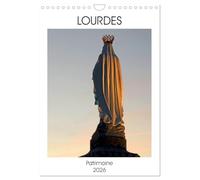 LOURDES Patrimoine (Calendrier mural 2026 DIN A4 vertical), CALVENDO calendrier mensuel