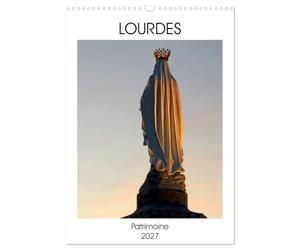 LOURDES Patrimoine (Calendrier mural 2027 DIN A3 horizontal), CALVENDO calendrier mensuel: Le sanctuaire de Lourdes