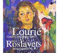 Lourie & Roslavets: String Quartets No 3 Leipziger Streichqu