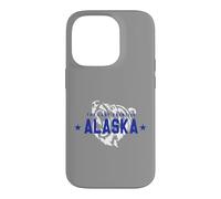 l'ours d'Alaska Alaska La Dernière Frontière Vintage Rétro Coque pour iPhone 14 Pro
