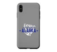 l'ours d'Alaska Alaska La Dernière Frontière Vintage Rétro Coque pour iPhone XS Max