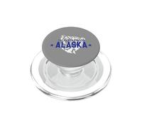l'ours d'Alaska Alaska La Dernière Frontière Vintage Rétro PopSockets PopGrip pour MagSafe
