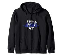 l'ours d'Alaska Alaska La Dernière Frontière Vintage Rétro Sweat à Capuche