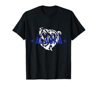 l'ours d'Alaska Alaska La Dernière Frontière Vintage Rétro T-Shirt