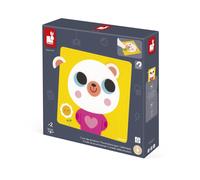 Jeu éducatif, l'ours des émotions multicolore TU