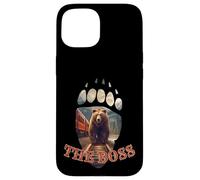 l'ours Grizzly Boss du Parc National Banff Coque pour iPhone 15