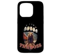 l'ours Grizzly Boss du Parc National Banff Coque pour iPhone 15 Pro