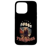l'ours Grizzly Boss du Parc National Banff Coque pour iPhone 15 Pro Max