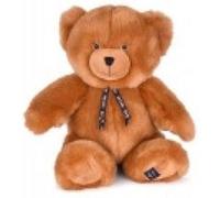 L'ours Mailou couleur caramel - 35 cm Orange G