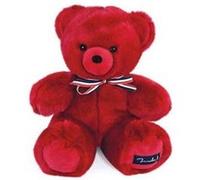 L'ours Mailou - Rouge 35 cm Rouge G