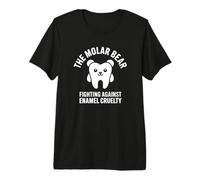 l'ours molaire Lutte Contre la cruauté en émail T-Shirt Haut de Gamme