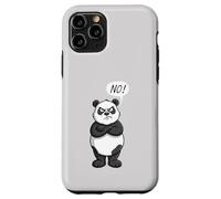 l'ours Panda Dit Non Veut dire Non, il s'oppose à Tout ce Qui est Anti-Opinion Coque pour iPhone 11 Pro