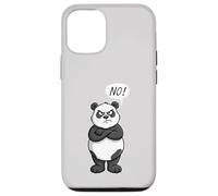 l'ours Panda Dit Non Veut dire Non, il s'oppose à Tout ce Qui est Anti-Opinion Coque pour iPhone 12/12 Pro