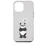 l'ours Panda Dit Non Veut dire Non, il s'oppose à Tout ce Qui est Anti-Opinion Coque pour iPhone 12 Pro Max