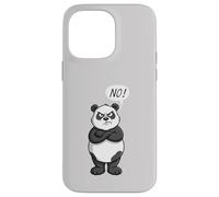 l'ours Panda Dit Non Veut dire Non, il s'oppose à Tout ce Qui est Anti-Opinion Coque pour iPhone 14 Pro Max