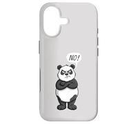 l'ours Panda Dit Non Veut dire Non, il s'oppose à Tout ce Qui est Anti-Opinion Coque pour iPhone 17