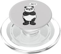 l'ours Panda Dit Non Veut dire Non, il s'oppose à Tout ce Qui est Anti-Opinion PopSockets PopGrip pour MagSafe