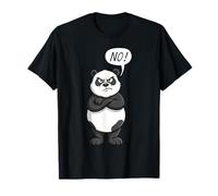 l'ours Panda Dit Non Veut dire Non, il s'oppose à Tout ce Qui est Anti-Opinion T-Shirt