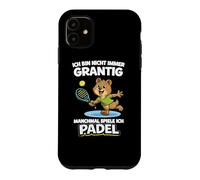 l'ours Rigolo du Padel n'est Pas Toujours Grincheux - Je Coque pour iPhone 11