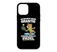 l'ours Rigolo du Padel n'est Pas Toujours Grincheux - Je Coque pour iPhone 12 Mini