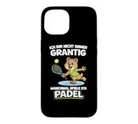 l'ours Rigolo du Padel n'est Pas Toujours Grincheux - Je Coque pour iPhone 15