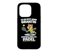l'ours Rigolo du Padel n'est Pas Toujours Grincheux - Je Coque pour iPhone 15 Pro