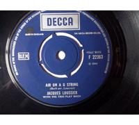 Loussier, Jacques - Loussier, Jacques Air On A G String 7" Decca F22383 EX 1970s boxed Decca logos