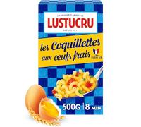 L'ouSTUCRU - Coquillettes Fondantes pour Repas Savoureux, Pâtes de Qualité (500g) - Lot de 4 - vendu par Lot