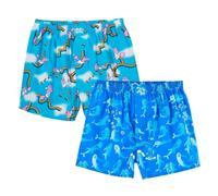 Lousy Livin Boxer " Ciel Gym & Dolphin 2 Paquet " sous-Vêtements Coton