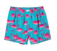 Lousy Livin Boxer Flamants Roses Turquoise Blanc Noir Boxer sous-Vêtements Co